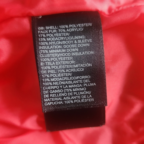 The North Face Womens Gotham Down Puffer Jacket Size XS Pockets. - Picture 12 of 13